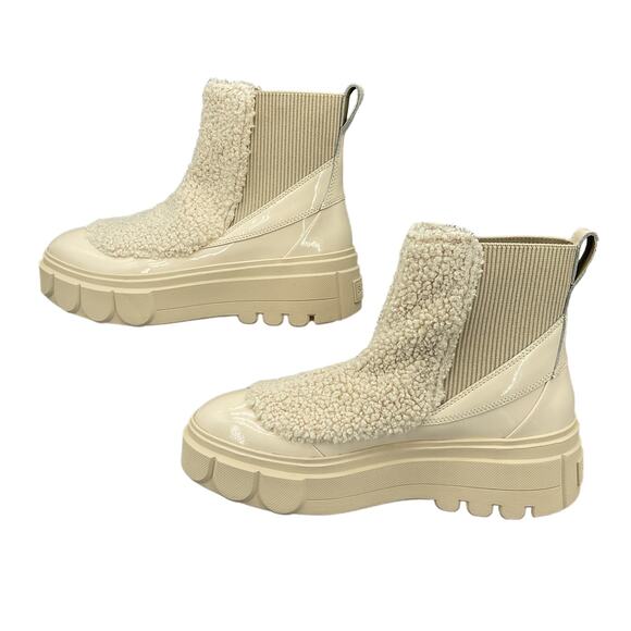 NEW Sorel Women’s Caribou X Waterproof Chelsea Boots Beige Size 5.5 - Picture 2 of 10
